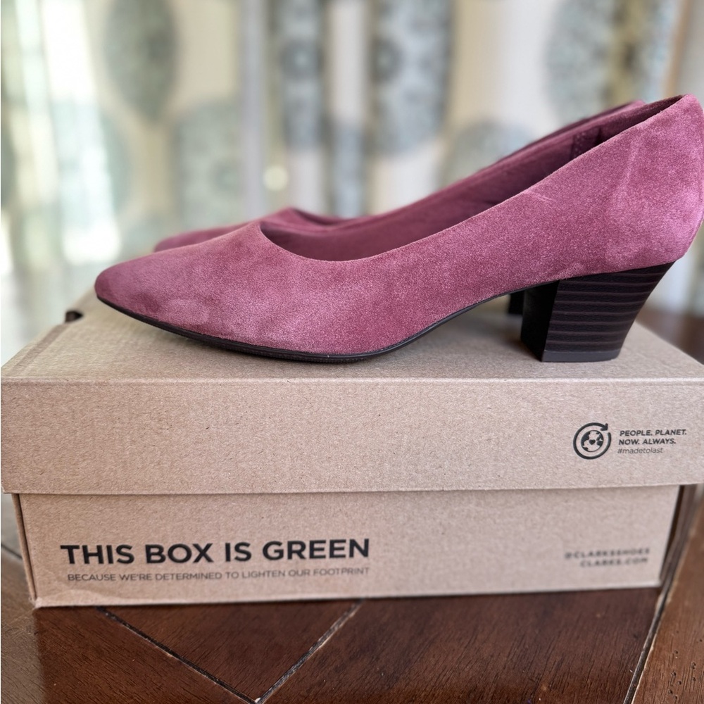 Clark’s Teresa Step Dark Rose